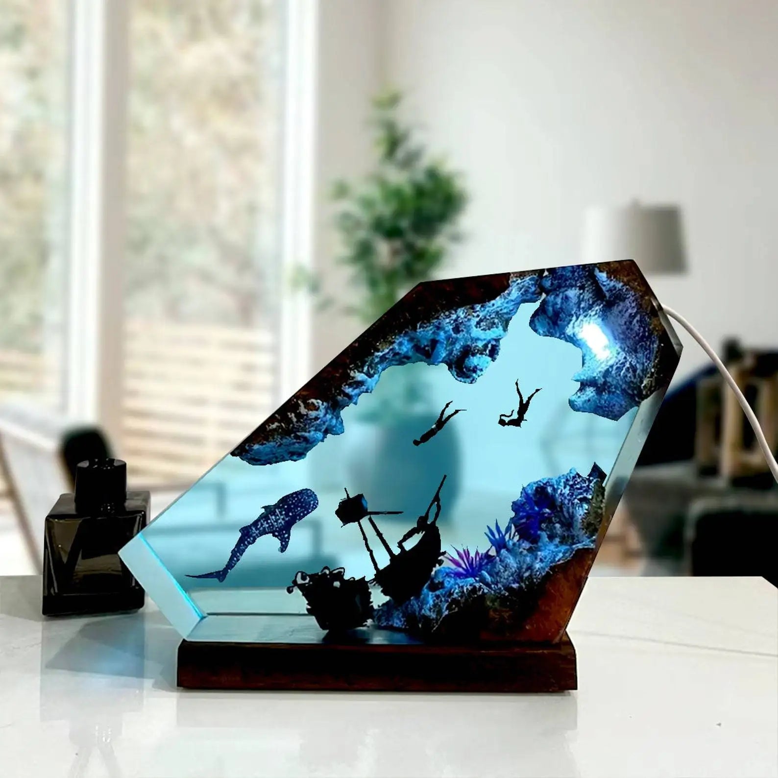 Seabed Exploration Resin Lamp